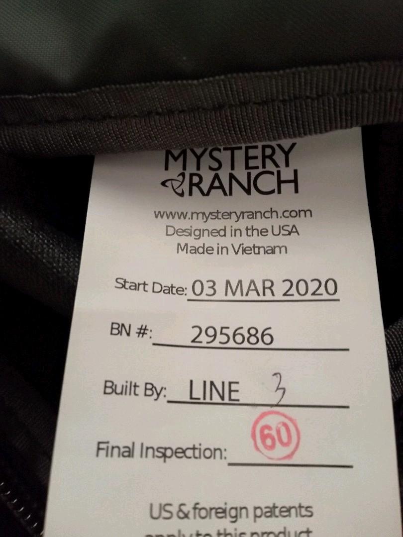 大特価新品 MYSTERY RANCH バックパック リュック zVHOy-m17051583960 超激得