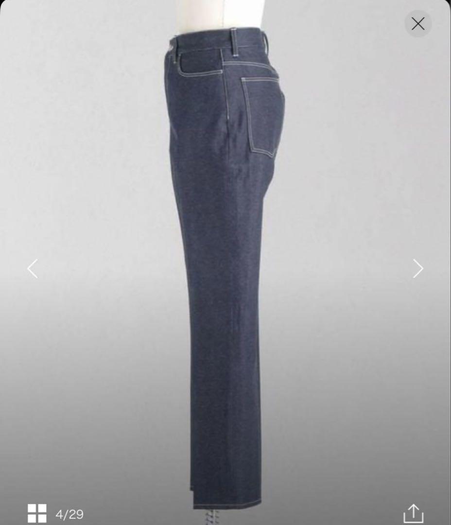 美品LOEFF（ロエフ）有名人着用13ozヤード 00 デニムパンツ RIGID