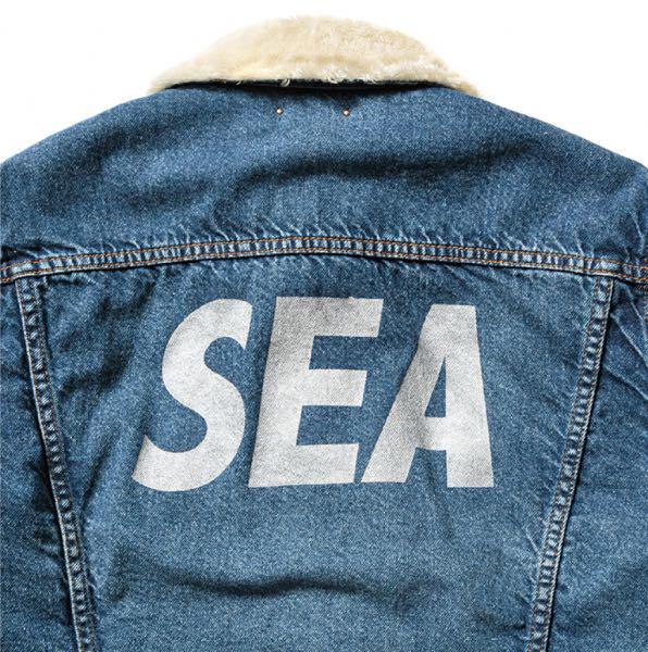 大特価好評 新品 WIND AND SEA × MINEDENIM Denim Boa M sFWaD-m17052578986 限定品特価