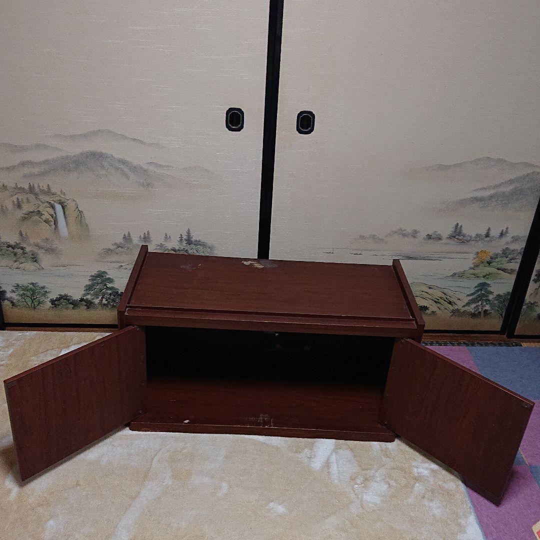 [未開封・未組立]　松下電器　ナショナル　テレビ台　レトロ　希少品 ナショナル ブラウン管 テレビ台 昭和レトロ - メルカリ