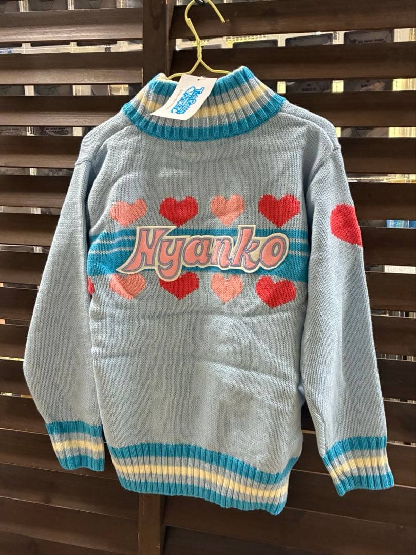 平成レトロ　サンエックス　しあわせにゃんこ　 ハートセーター　激レア希少　y2k