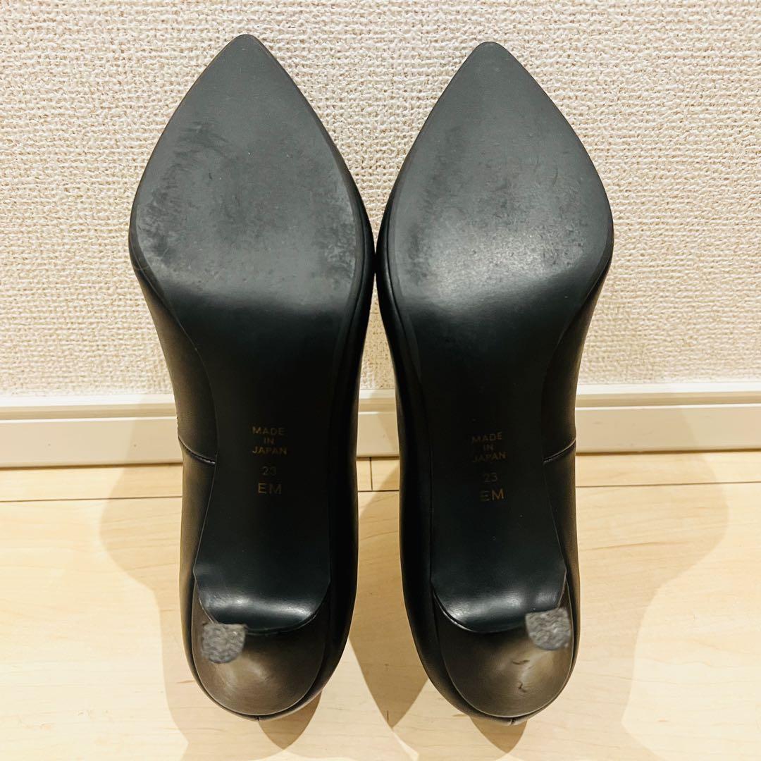 【数回使用程度】DIANA ダイアナ パンプス レザー ブラック 冠婚葬祭