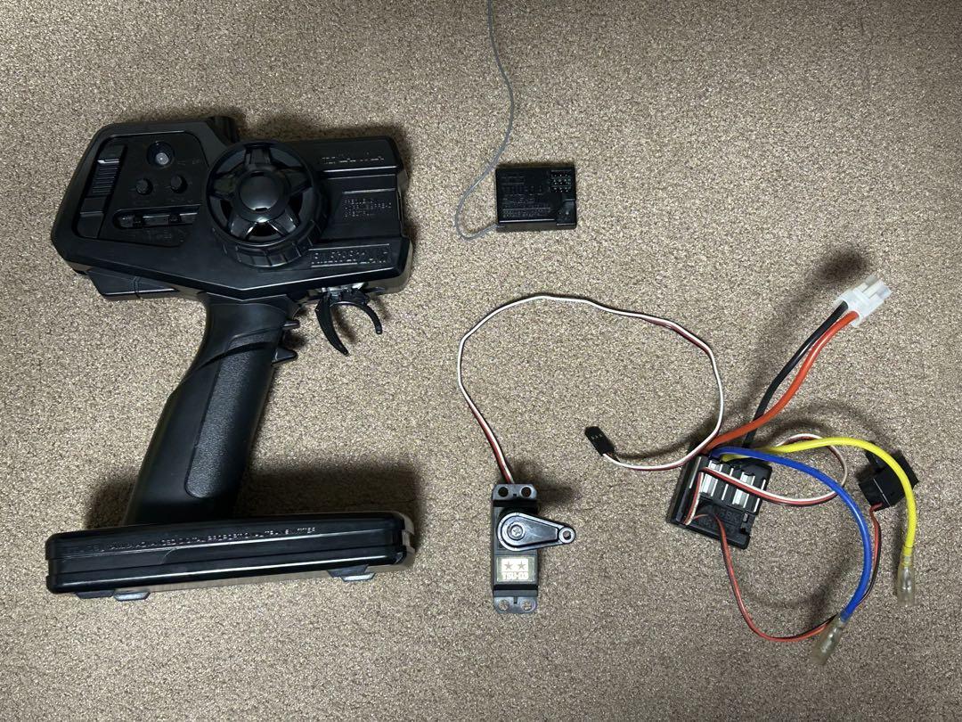 タミヤ　ファインスペック2.4g　プロポ　受信機　サーボ　モーター ESC