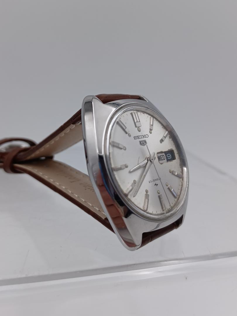 【OH済】SEIKO5セイコーファイブ5126-8010デイデイト23石自動巻き