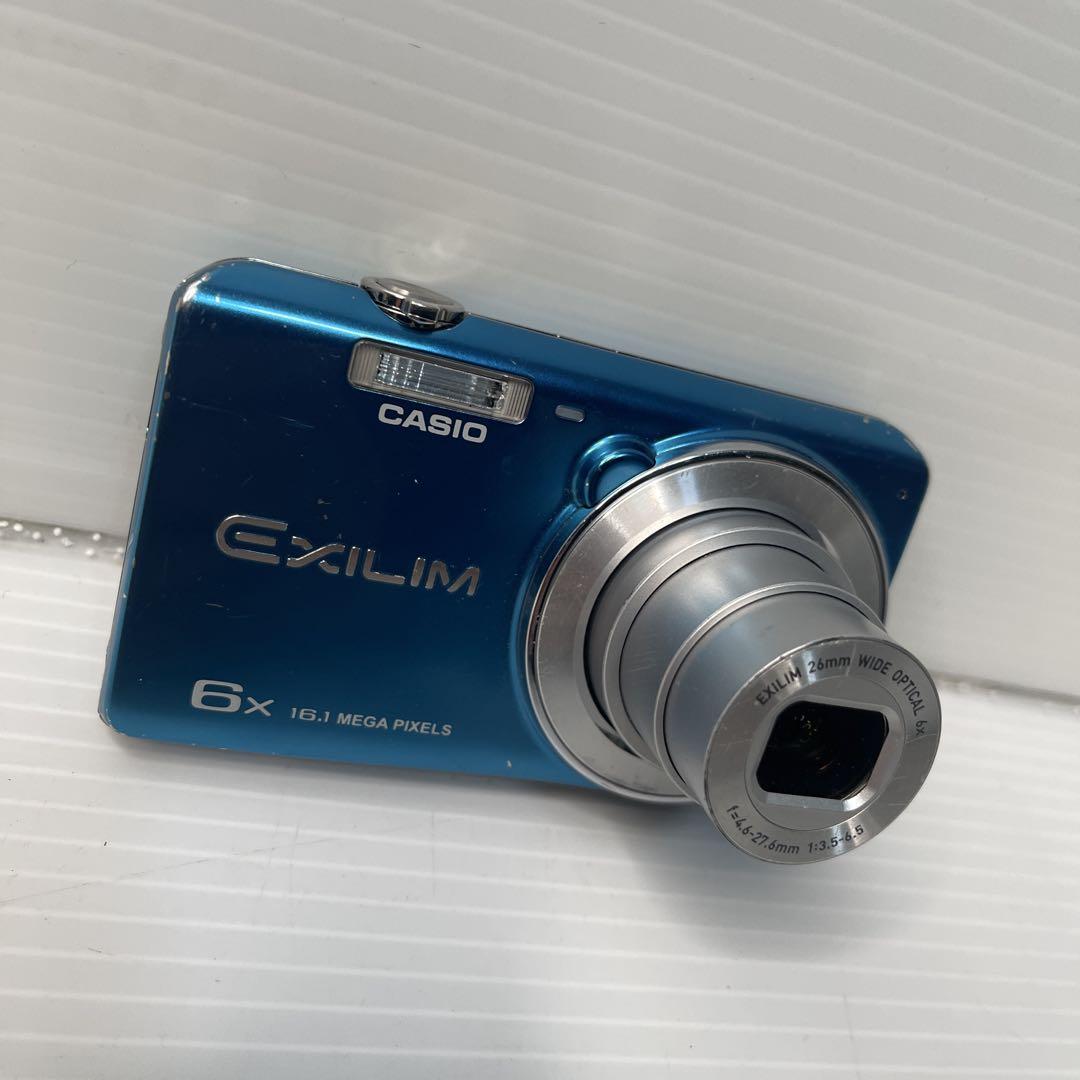 動作確認済み　CASIO EXILIM EX-ZS10 BLUE 326