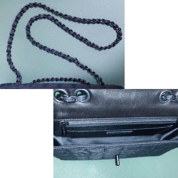 CHANEL シャネル ニュートラベルライン ショルダーバッグ ブラック CHANEL シャネル ニュートラベルライン ショルダーバッグ ブラック