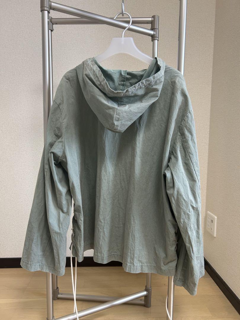 Urig（ウーリッヒ）のCNC LACE UP ANORAK BLACKの通販｜PALETTE