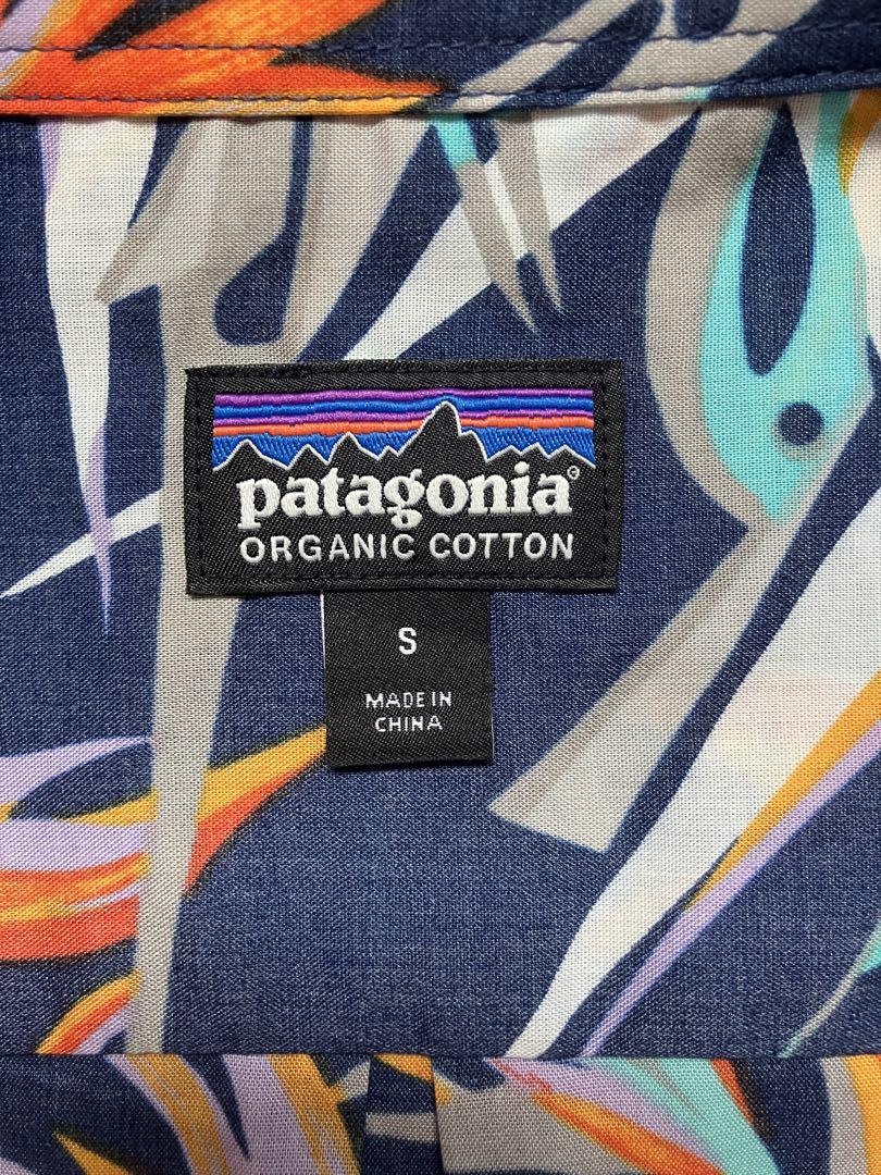 patagonia 半袖シャツ S 極楽鳥花 ピトンパラダイス - メルカリ