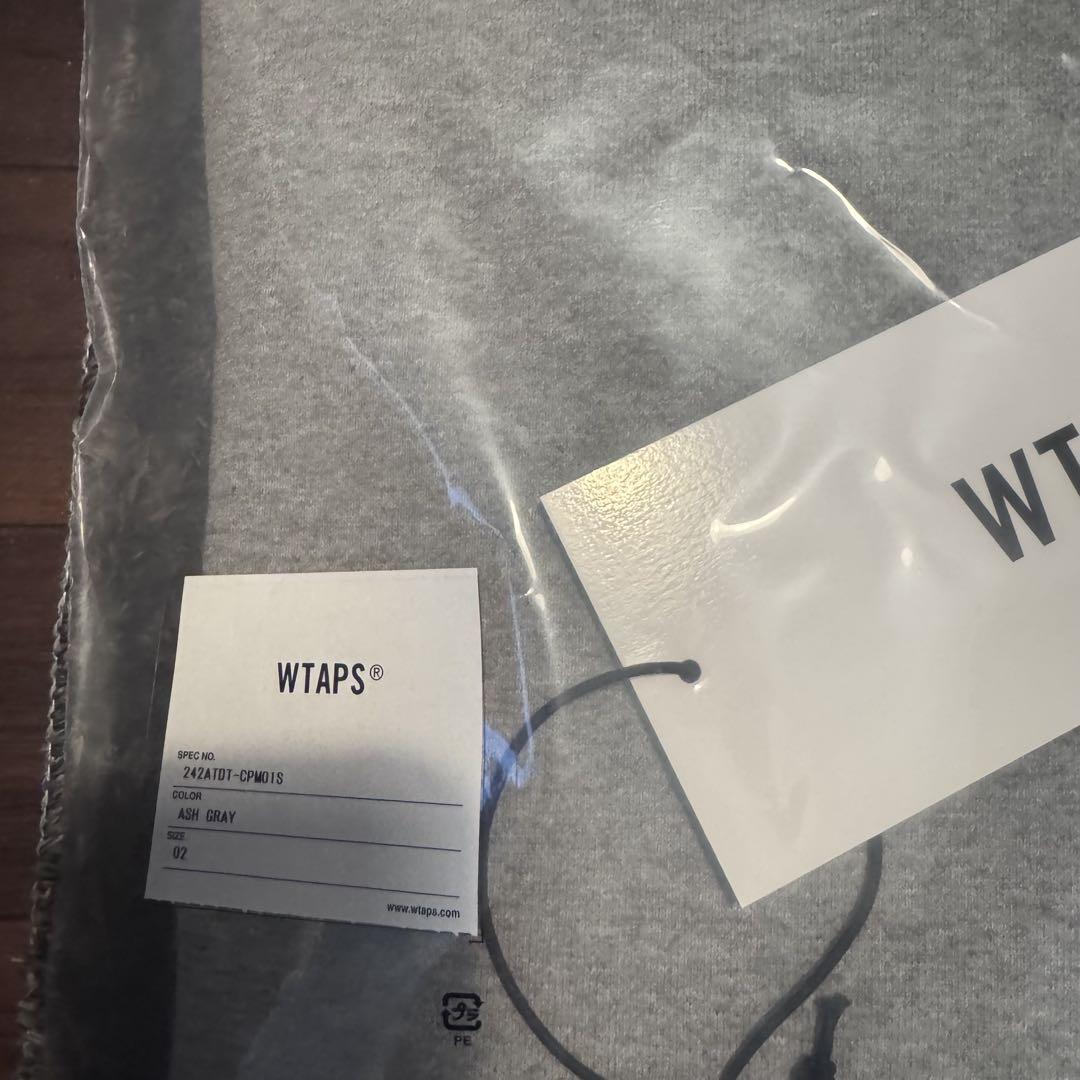 WTAPS TNNL Sweater Cotton Ash Gray グレー M