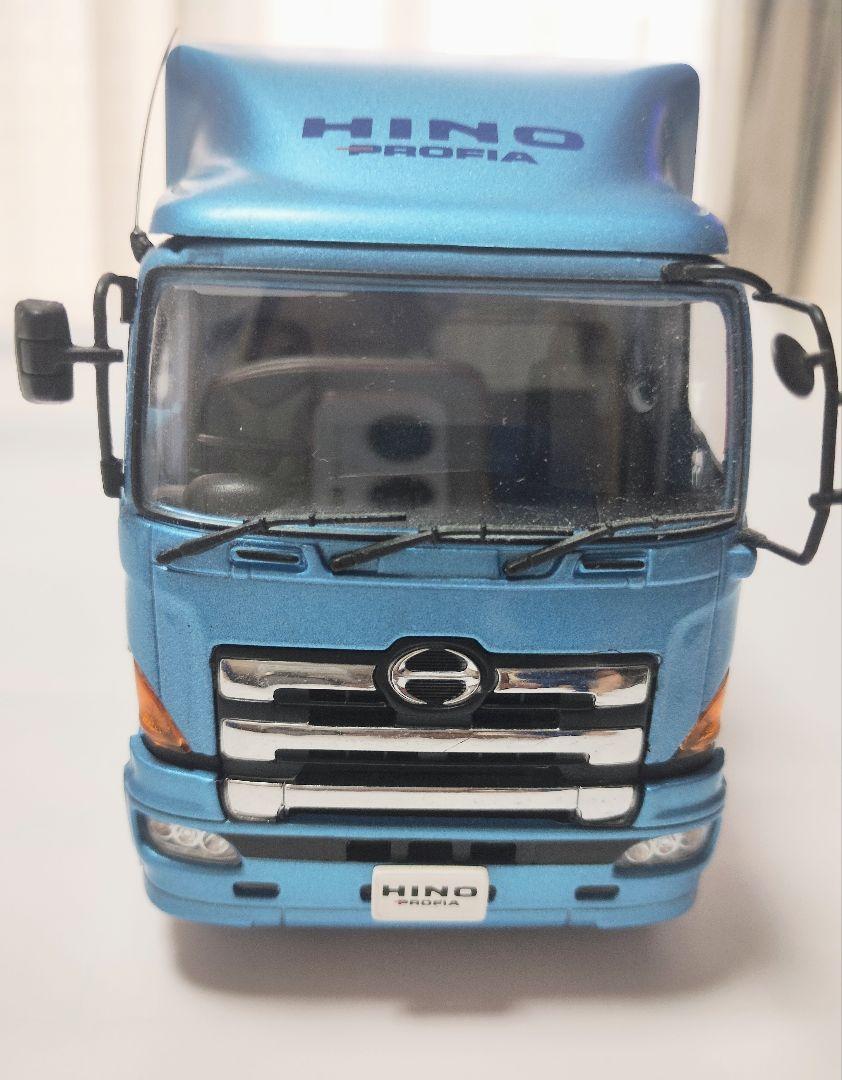 HINO日野★プロフィア ミニカー 青　1/43スケール
