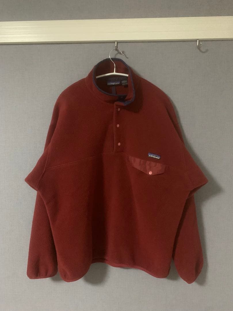 Patagonia フリースジャケット Lサイズ 赤