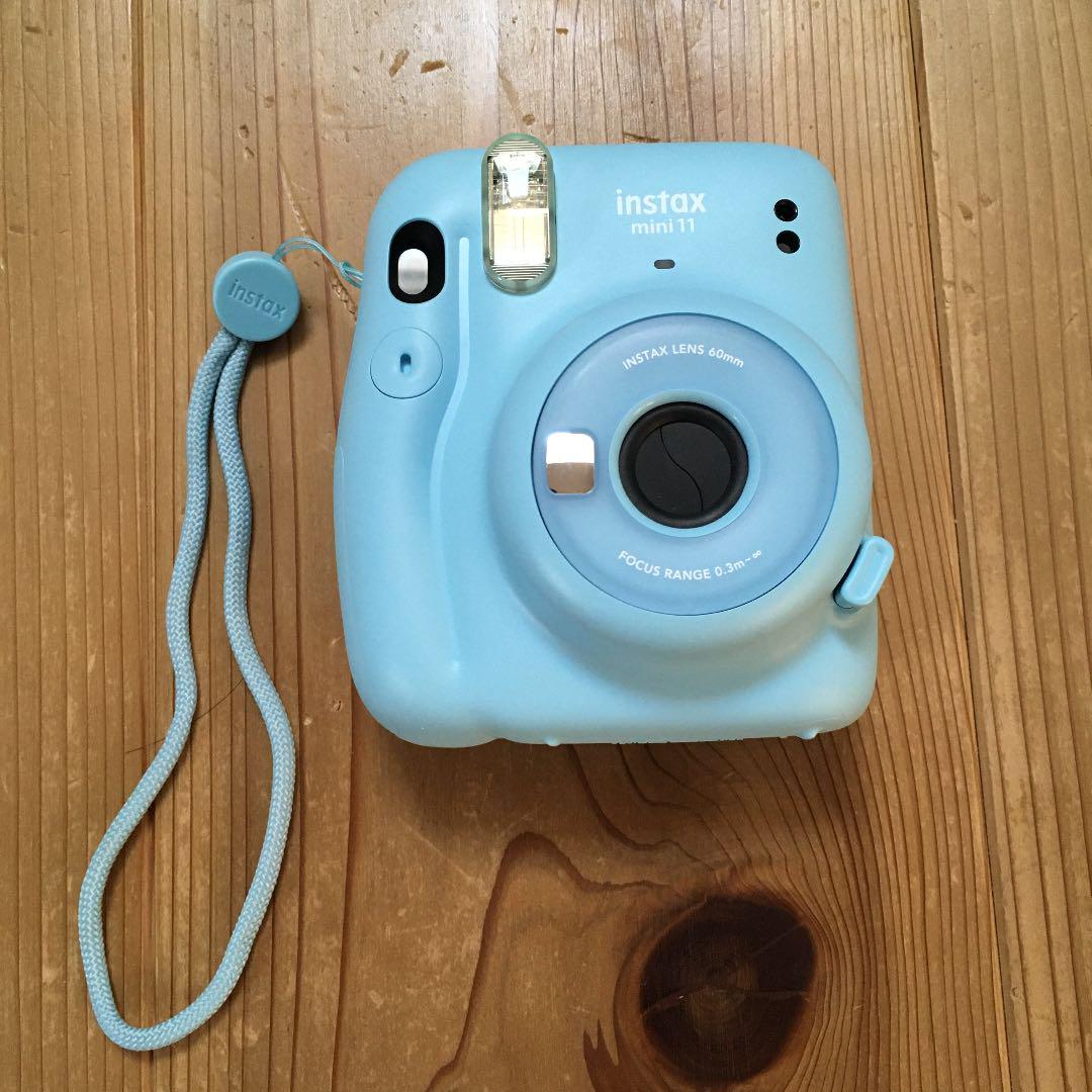 instax mini 11 チェキ スカイブルー 本体