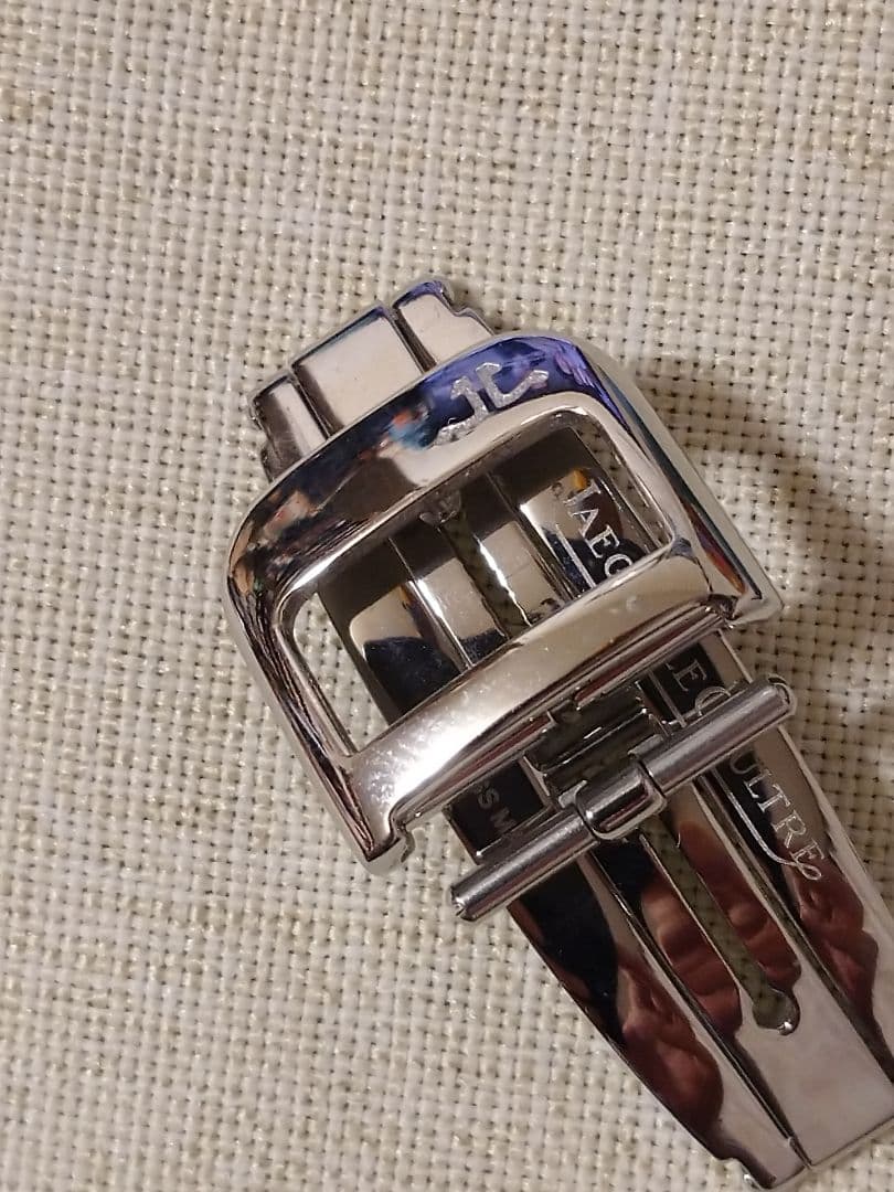 ジャガールクルト ステンレス Dバックル 16㍉JAEGER-LECOULTRE