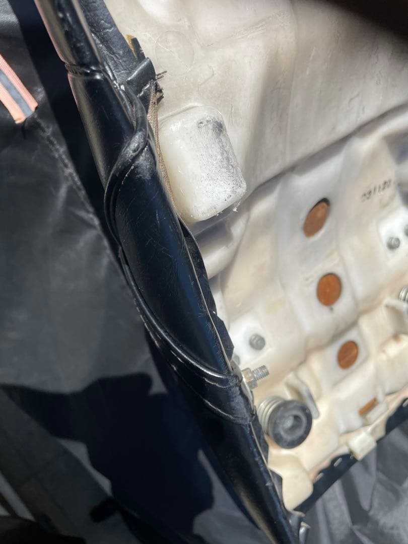 GPZ900R タックロールシート　純正張替え