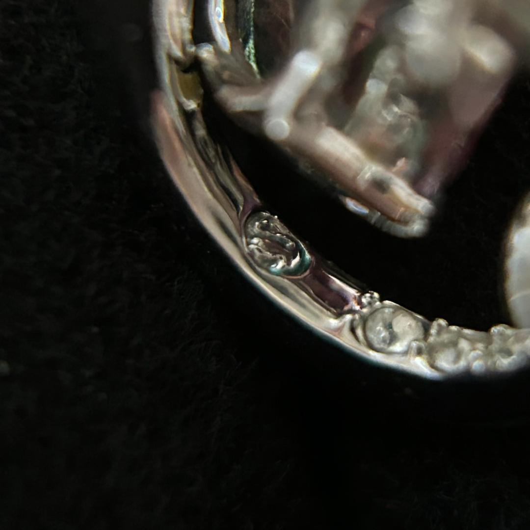 【美品】Swarovski スワロフスキー ピアス Gema drop　0501