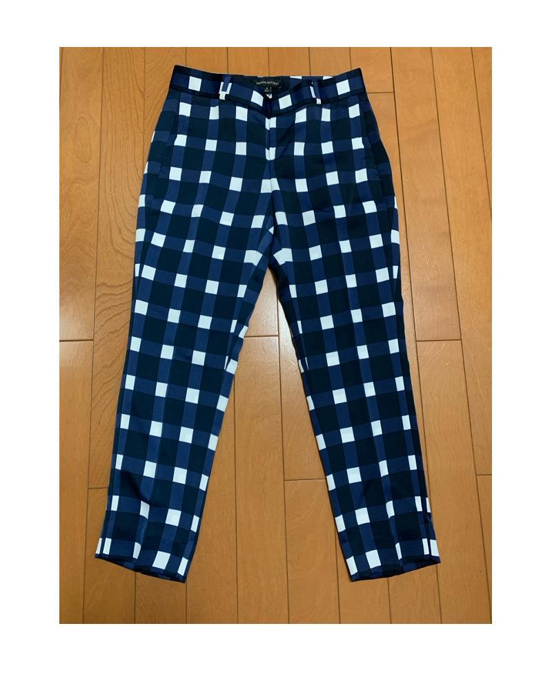 再値下げ★新品、タグ付★　バナナリパブリック　チェックパンツ　AVERYフィット