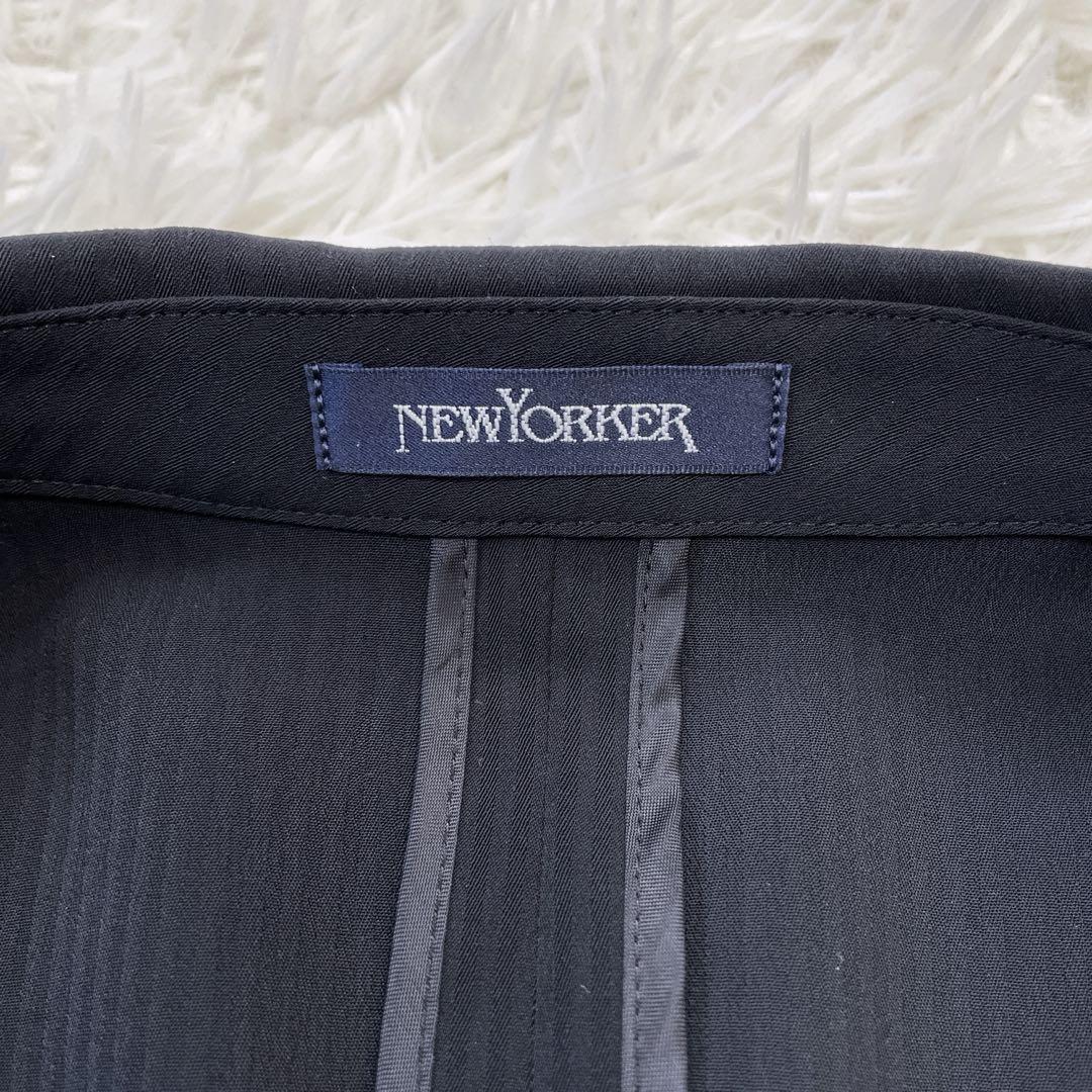 『NEWYORKER』ニューヨーカー(XL)セットアップ　スカートスーツ　洗える