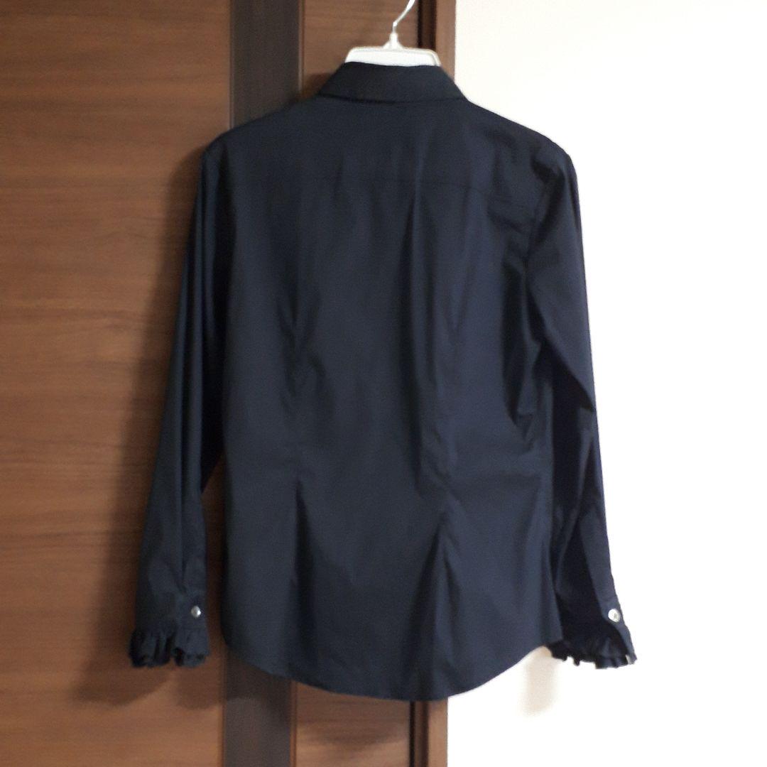 セオリーリュクス　シースルーブラックシャツ フリル付き Theory luxe（シャツ/ブラウス(長袖/七分)）のフリマアイテム一覧