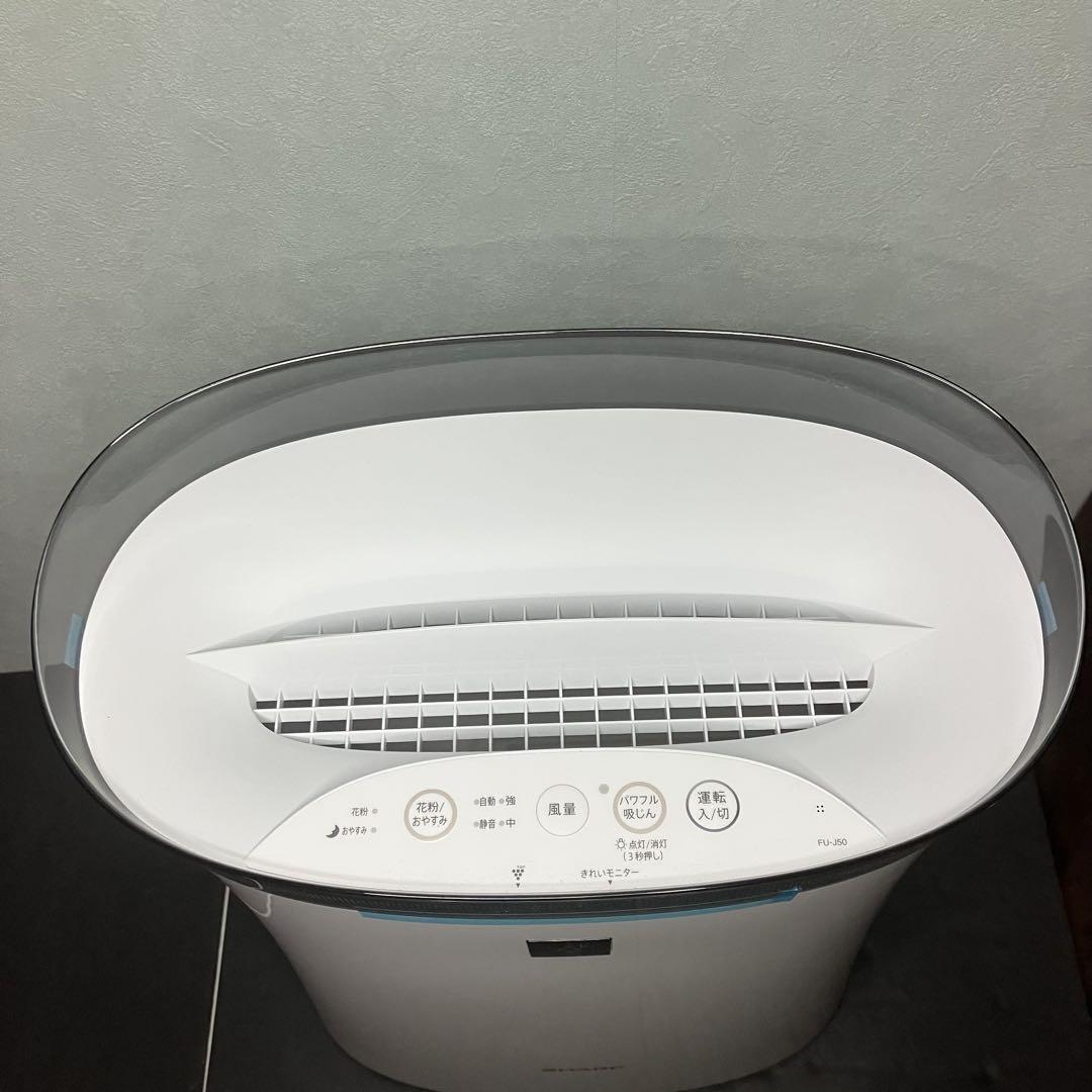 シャープ　空気清浄機　FU-J50-W プラズマクラスター7000 未使用品