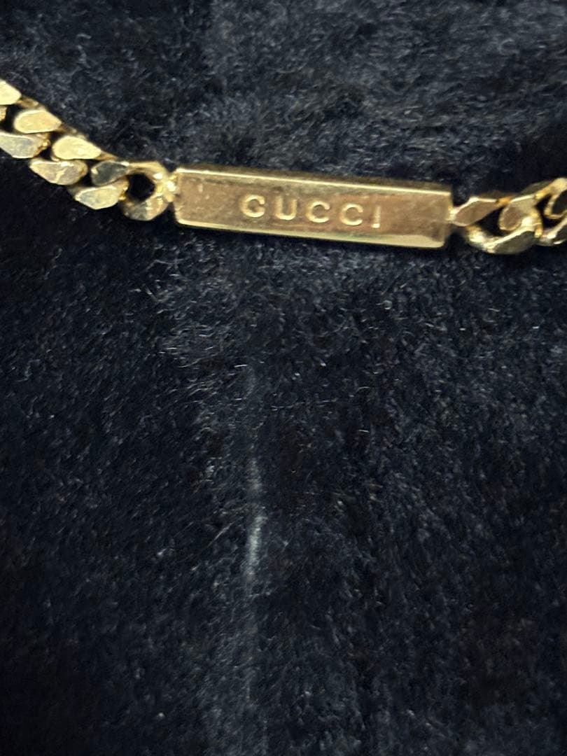 ブラックレザージャケットM・GUCCI