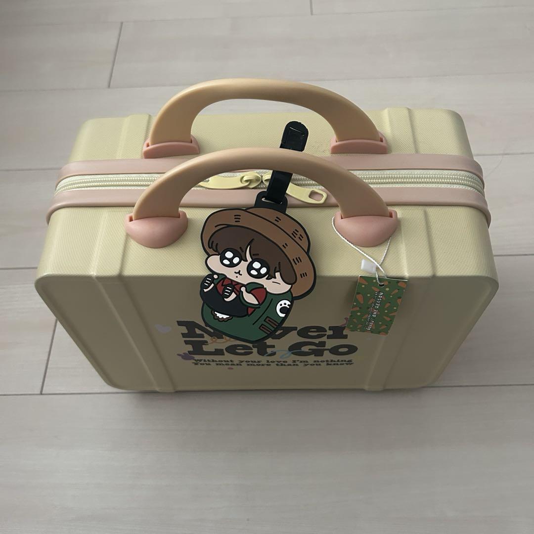 レア★BTSグクトゥギ ラゲージバッグ(タグ付き)モックニム　限定　新品未使用