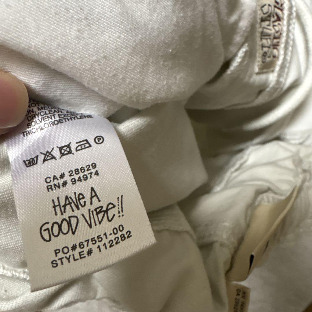 Stussy Basic Stuff ホワイト チノパン