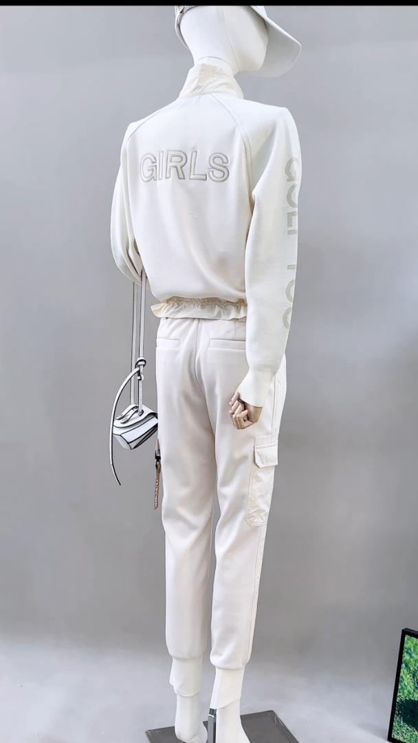 G/FORE レディースゴルフスーツ、ジャケット、パンツ、スリムフィット
