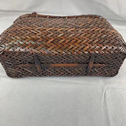 竹細工 極上品かご 収納 手作工芸品 市場かご 手提かご 買い物かご 竹細工 極上品かご 収納 手作工芸品 市場かご 手提かご 買い物