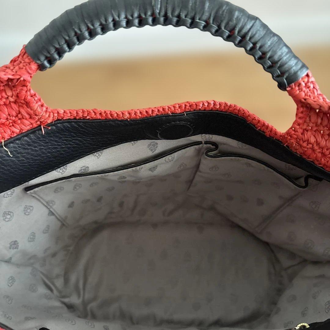 Helen KAMINSKI ヘレンカミンスキー ラフィアトートカゴバッグ