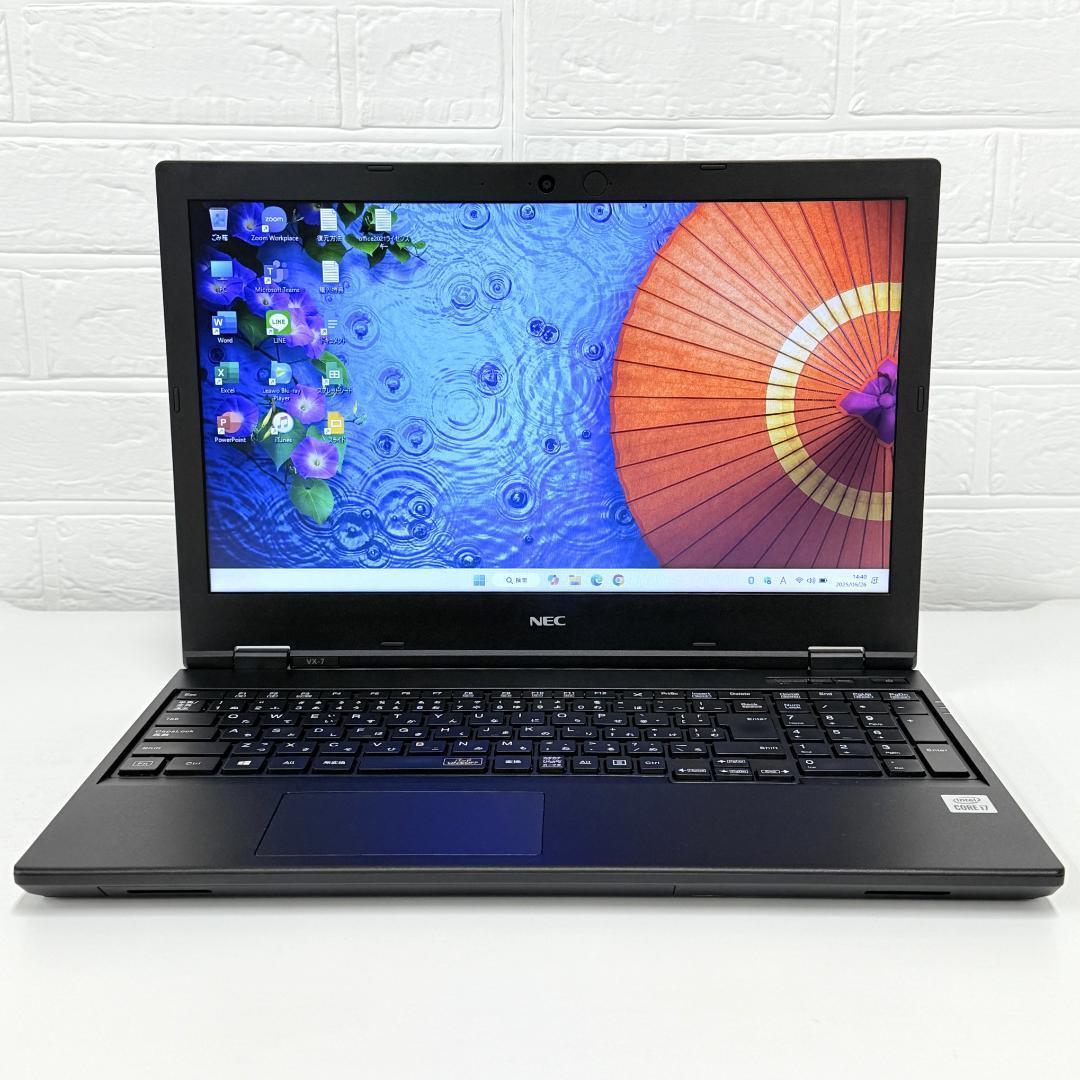 【感謝価格】 NEC㉖/Windows11/corei7/SSD/office/ノートパソコン - メルカリ Windowsノート本体