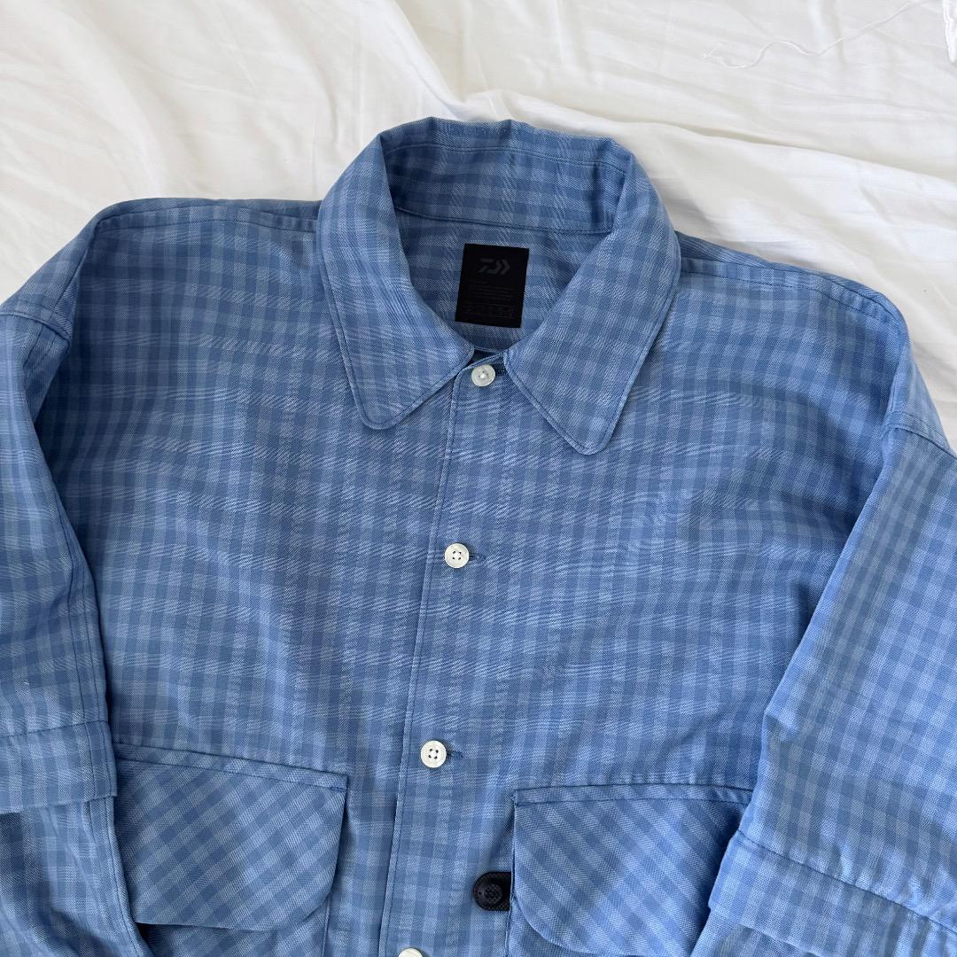 トップス DAIWA PIER39 TECH OPEN COLLAR SHIRTS L/S
