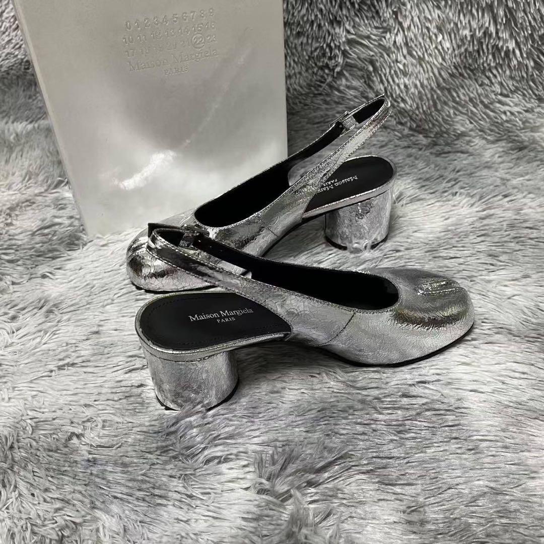Maison Margiela 「タビ」 バックストラップパンプス 38 - メルカリ