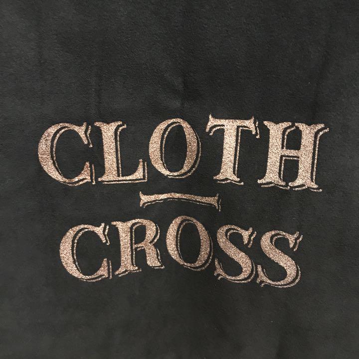 のショルダ Cloth&Cross マイクロスエードバッグ S black 雅姫 VfnI6-m17077869202 クロス