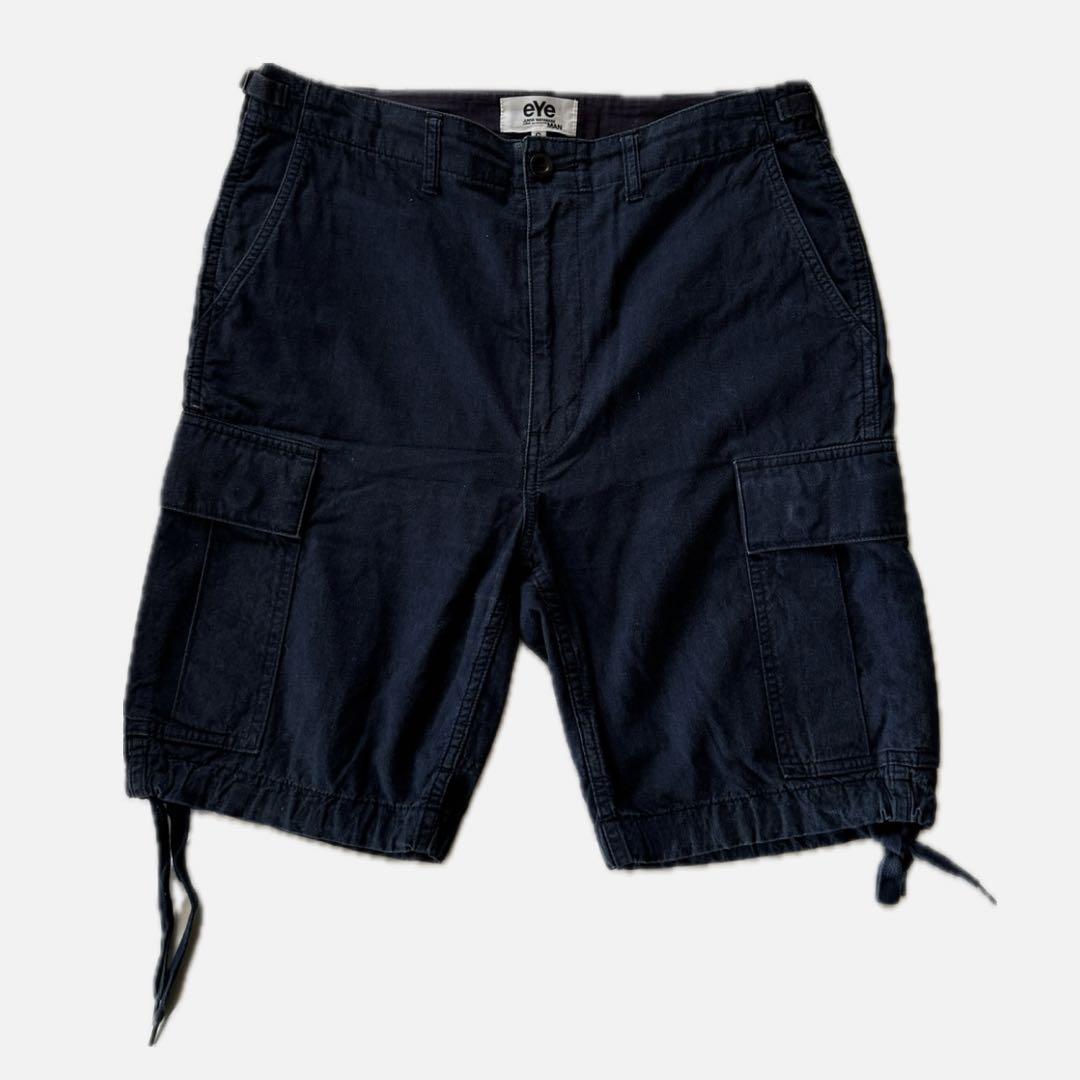 eYe JUNYA WATANABE MAN カーゴショーツ ネイビー