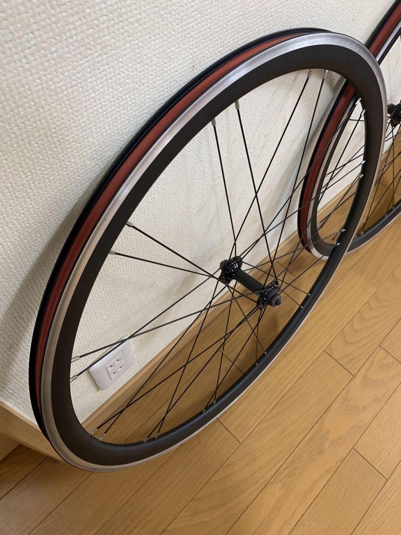 【税込】 ☆メリダのロードバイクについていた前後ホイールです☆引取のみ☆ パーツ