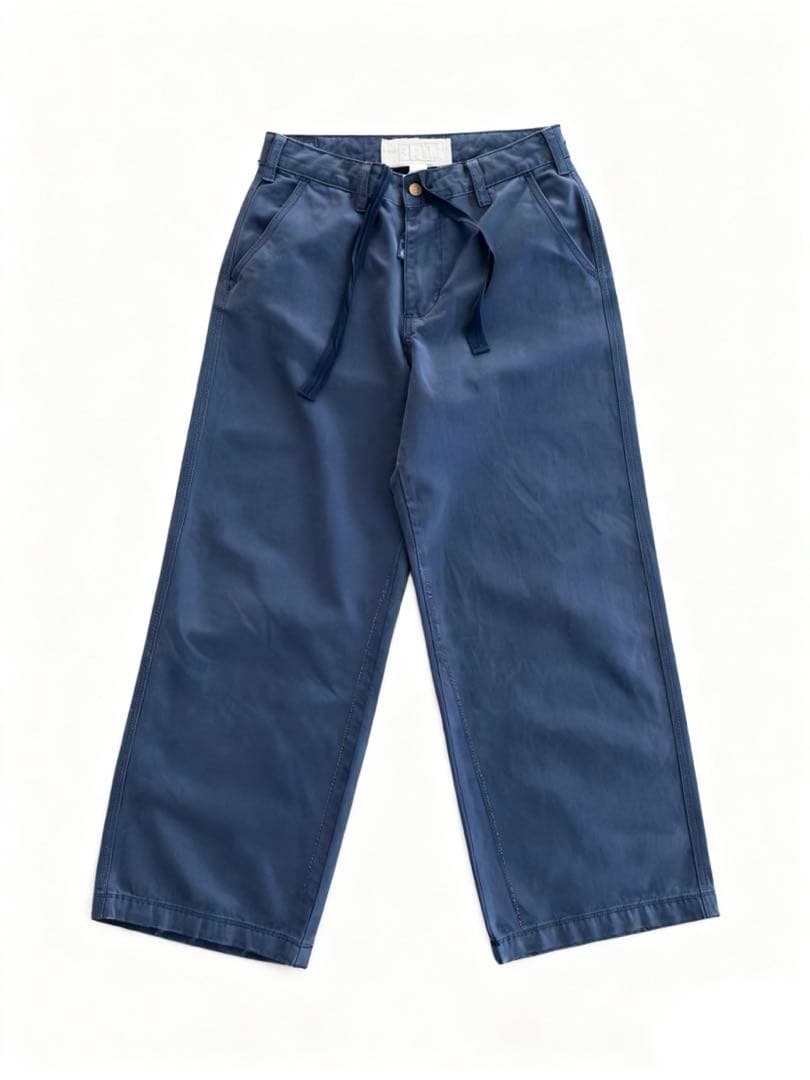 ERL ブルー ワークパンツ L