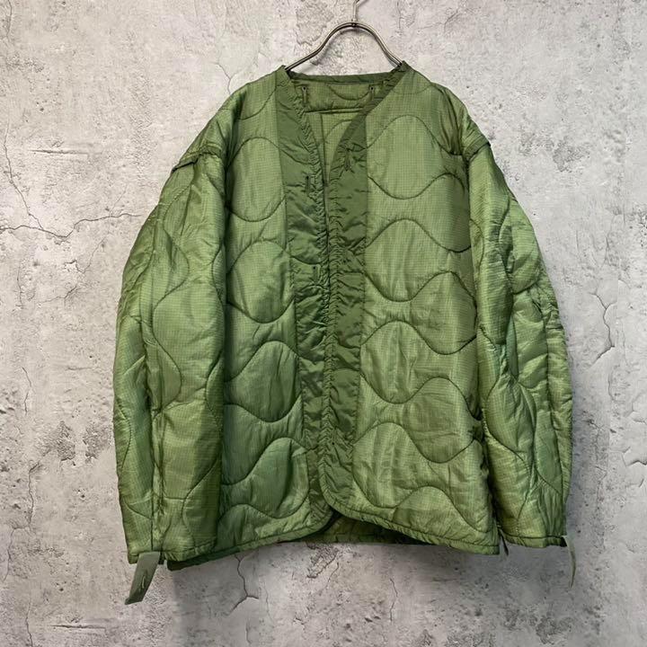98年○ミリタリー キルティングライナージャケット