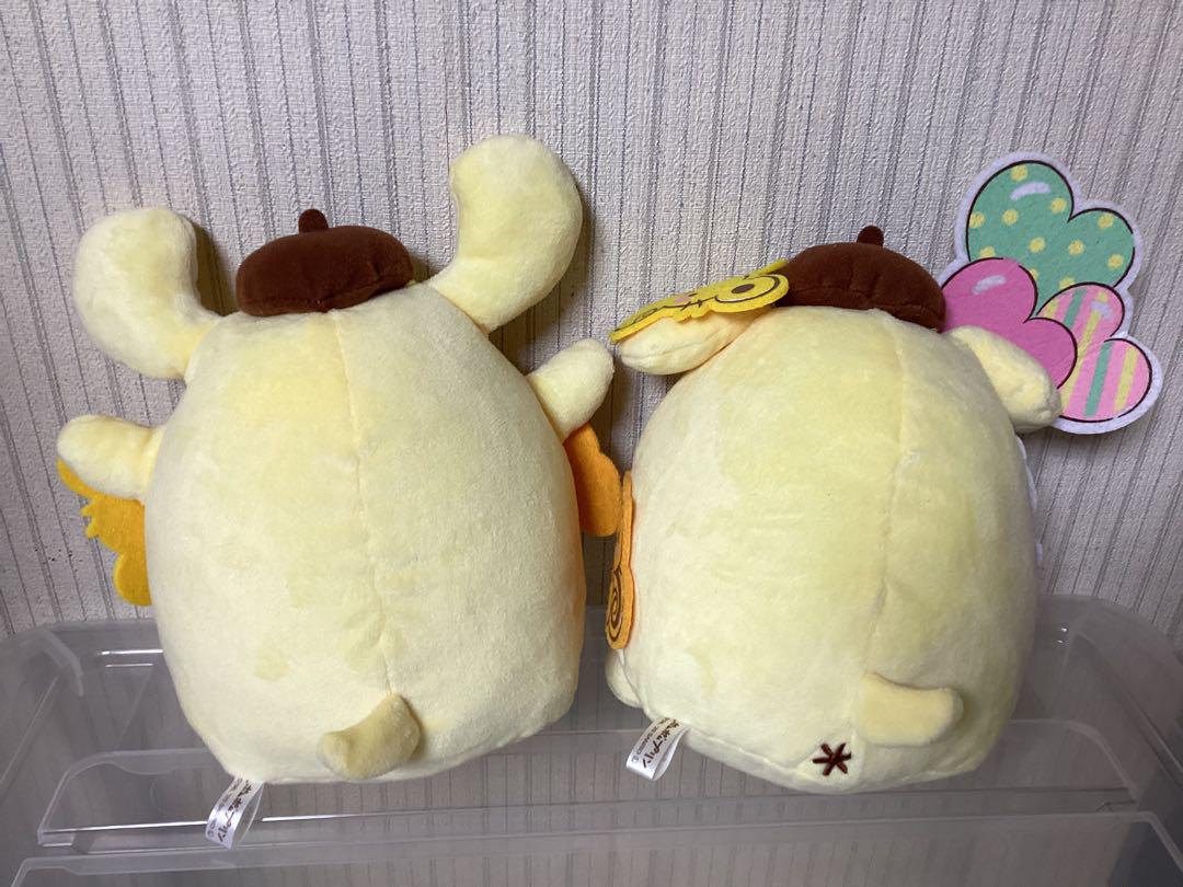 ポムポムプリン　ぬいぐるみ　2点セット ポムポムプリン ぬいぐるみ 2点セット - メルカリ