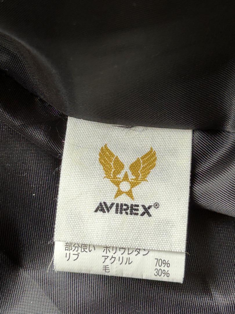 AVIREX USA空軍ロゴ 中綿コート (メンズ)