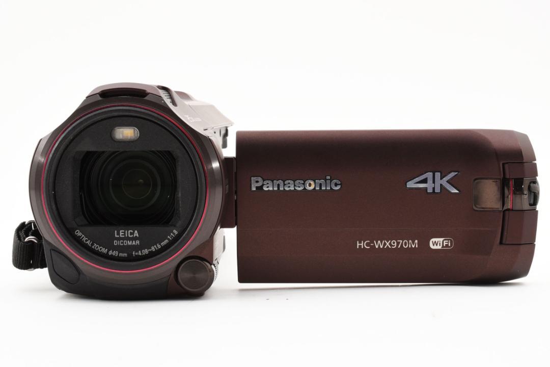 【美品】パナソニック PANASONIC HC-WX970M ビデオカメラ