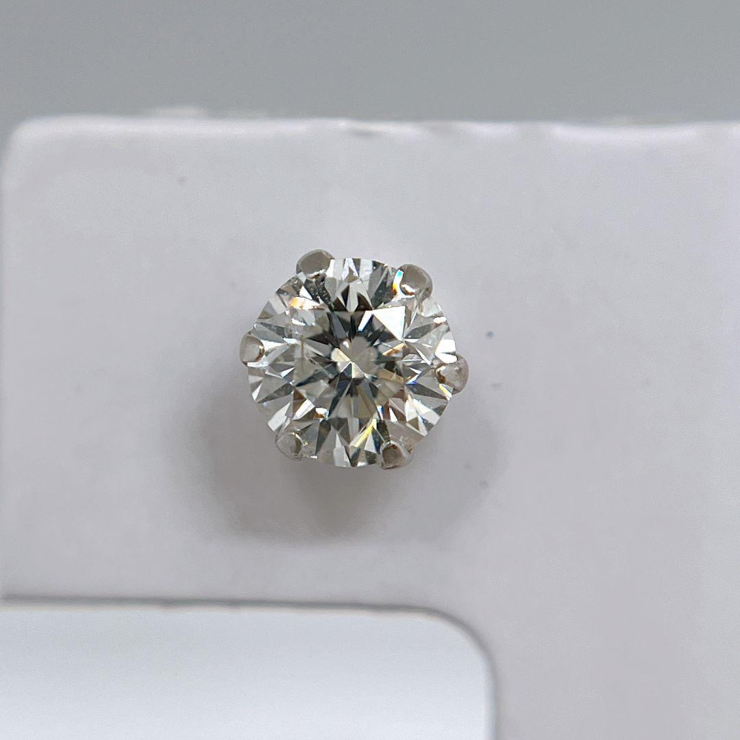 天然ダイヤモンド 計0.727ct PT900 ピアス