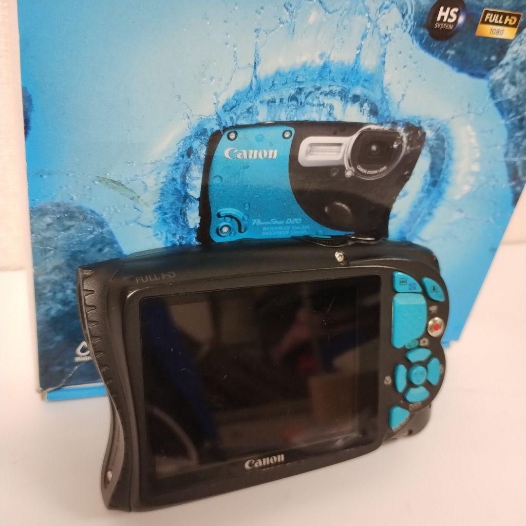 Canon デジタルカメラ PowerShot D20 防水