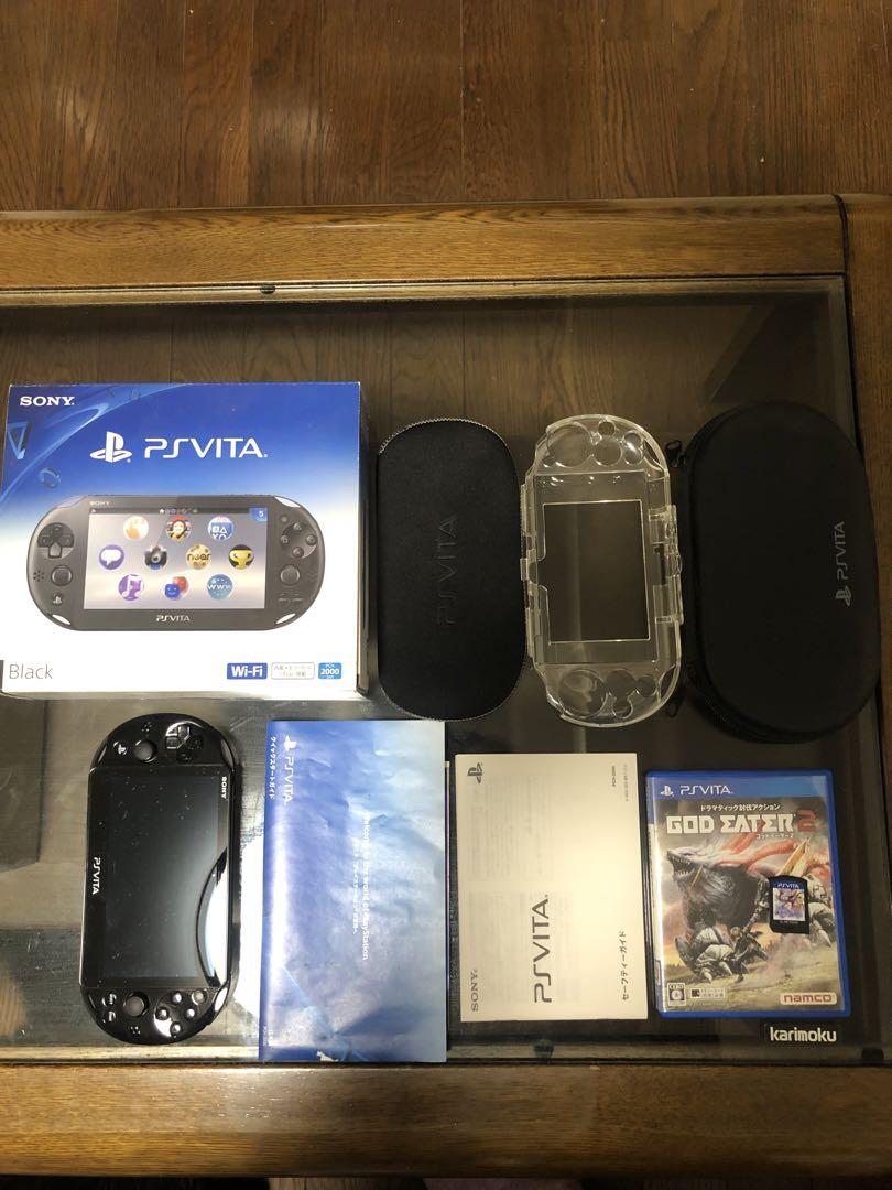 【箱付き・美品】SONY PlayStationVITA PCH-2000