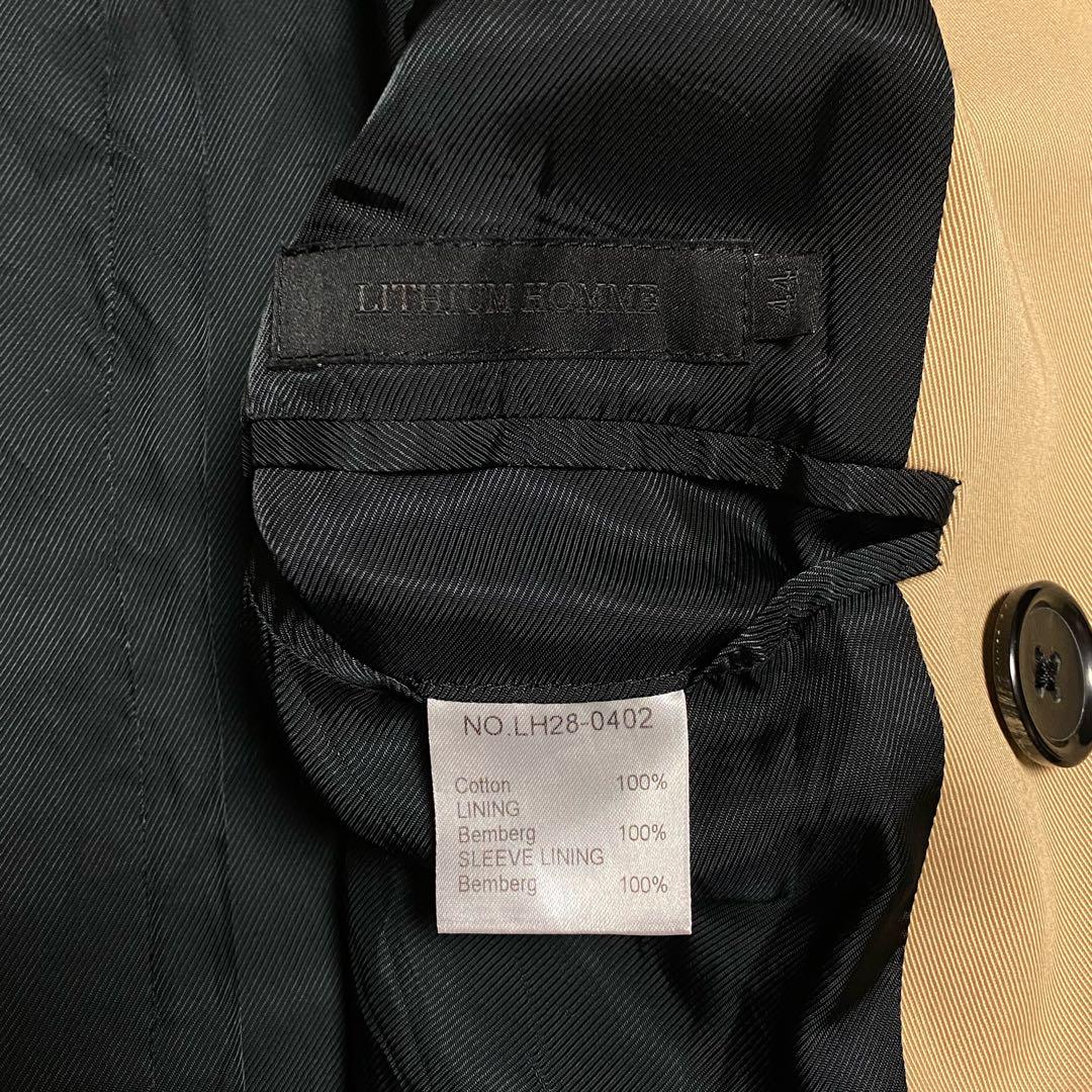 LITHIUM HOMME ベルテッド トレンチコート