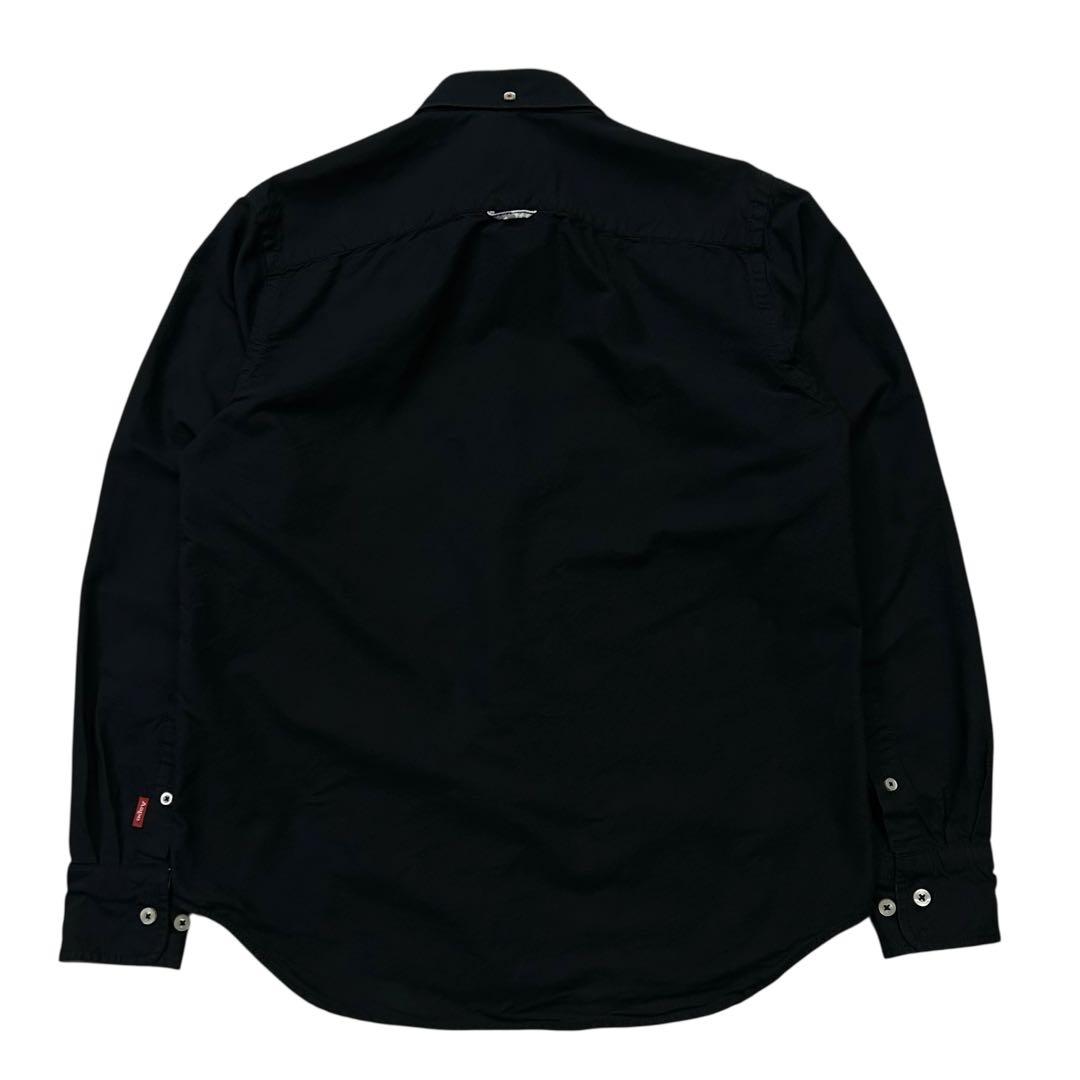 美品★ A Bathing Ape 長袖シャツ パーカ 美品 A BATHING APE 長袖シャツ バイカラー系 A APE メンズS