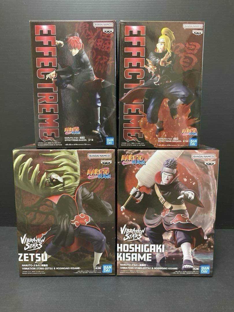開封品】NARUTO フィギュア VIBRATION ペイン デイダラ 鬼鮫