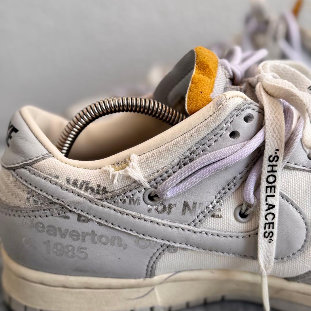 NIKE off-white Dunk Low 49 26cm NIKE off-white Dunk Low 49 26cm