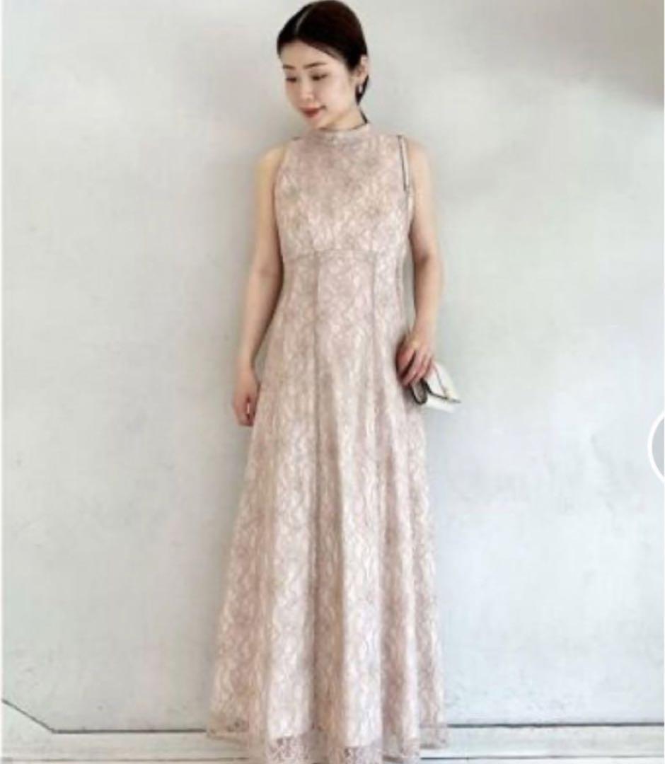 SNIDEL バックリボンアメスリドレス