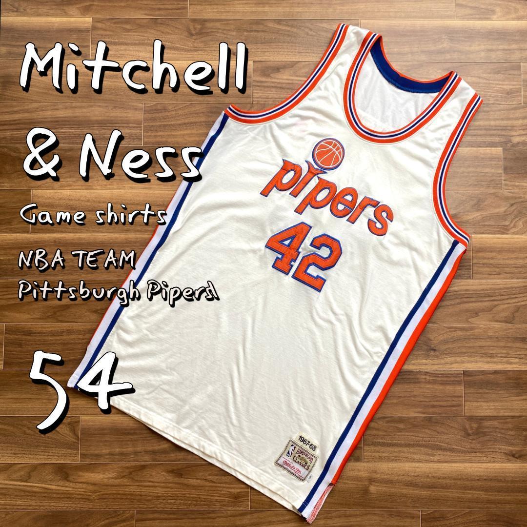 Mitchell&NessミッチェルアンドネスNBAパイパーズゲームシャツ3XL-