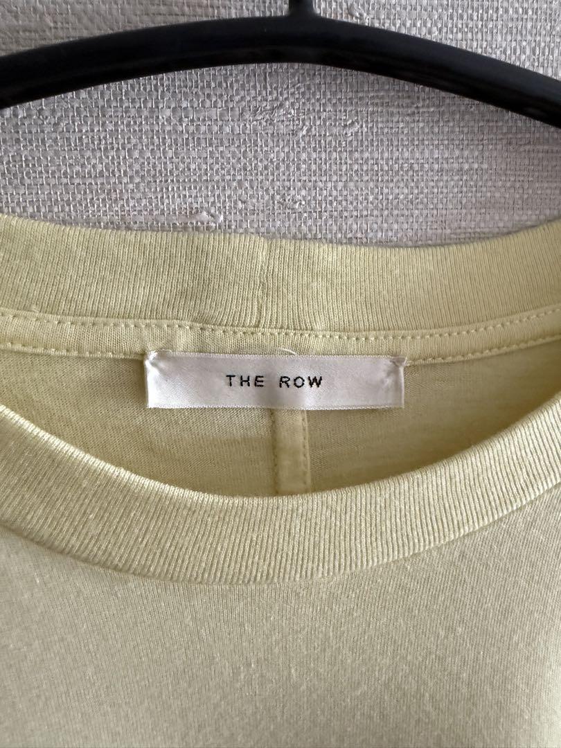 THE ROW ザロウ　ライトイエロー Tシャツ XS THE ROW ザロウ ライトイエロー Tシャツ XS - メルカリ